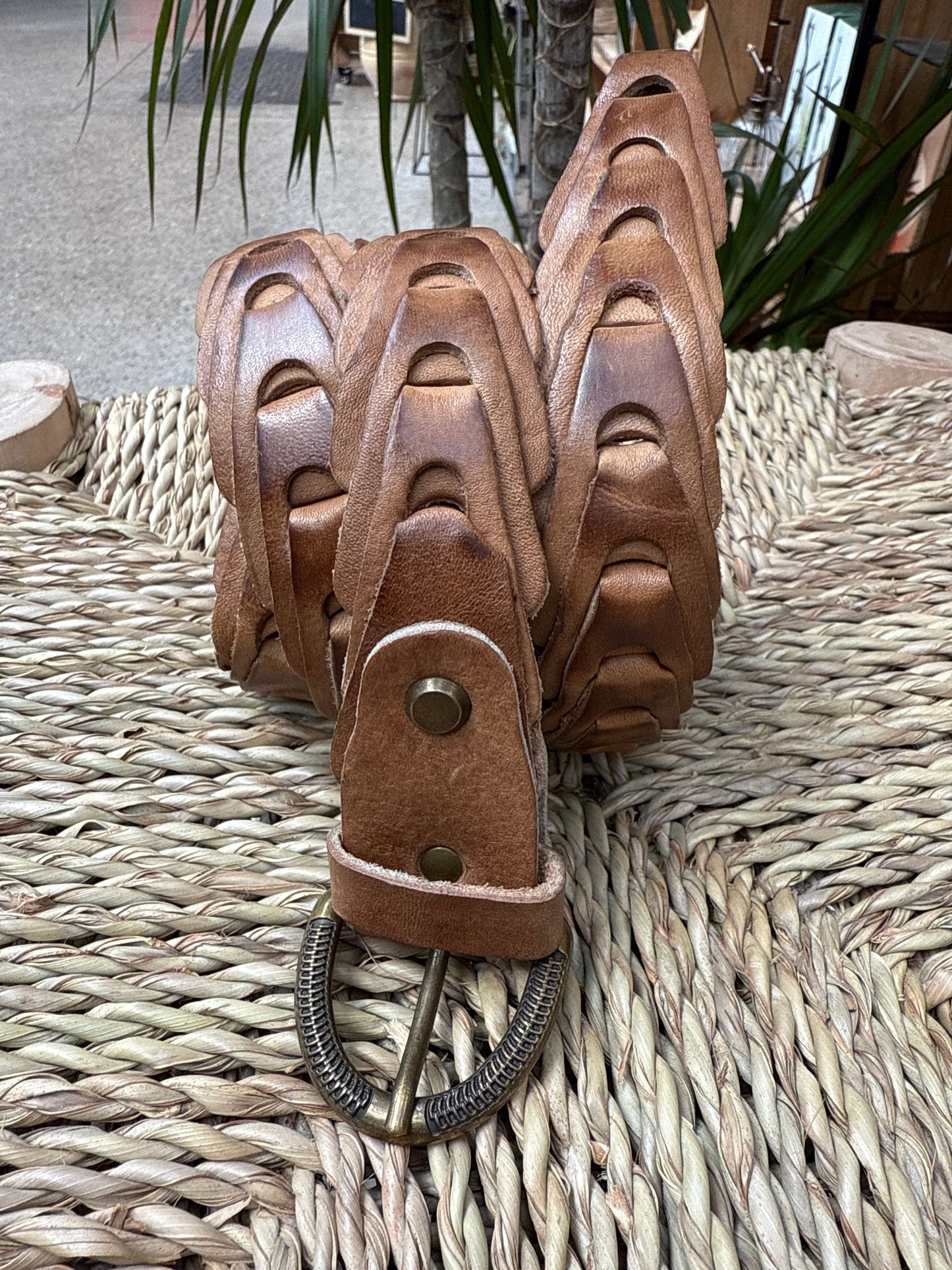 Handmade leather belt 2