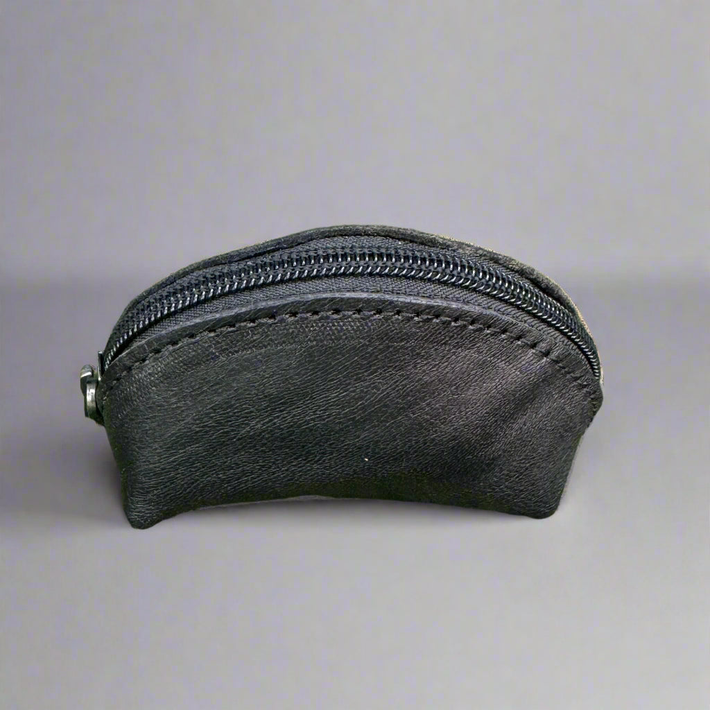 Mini Recycled Leather Zip Pouch – 7 Colours | Artisan Stories