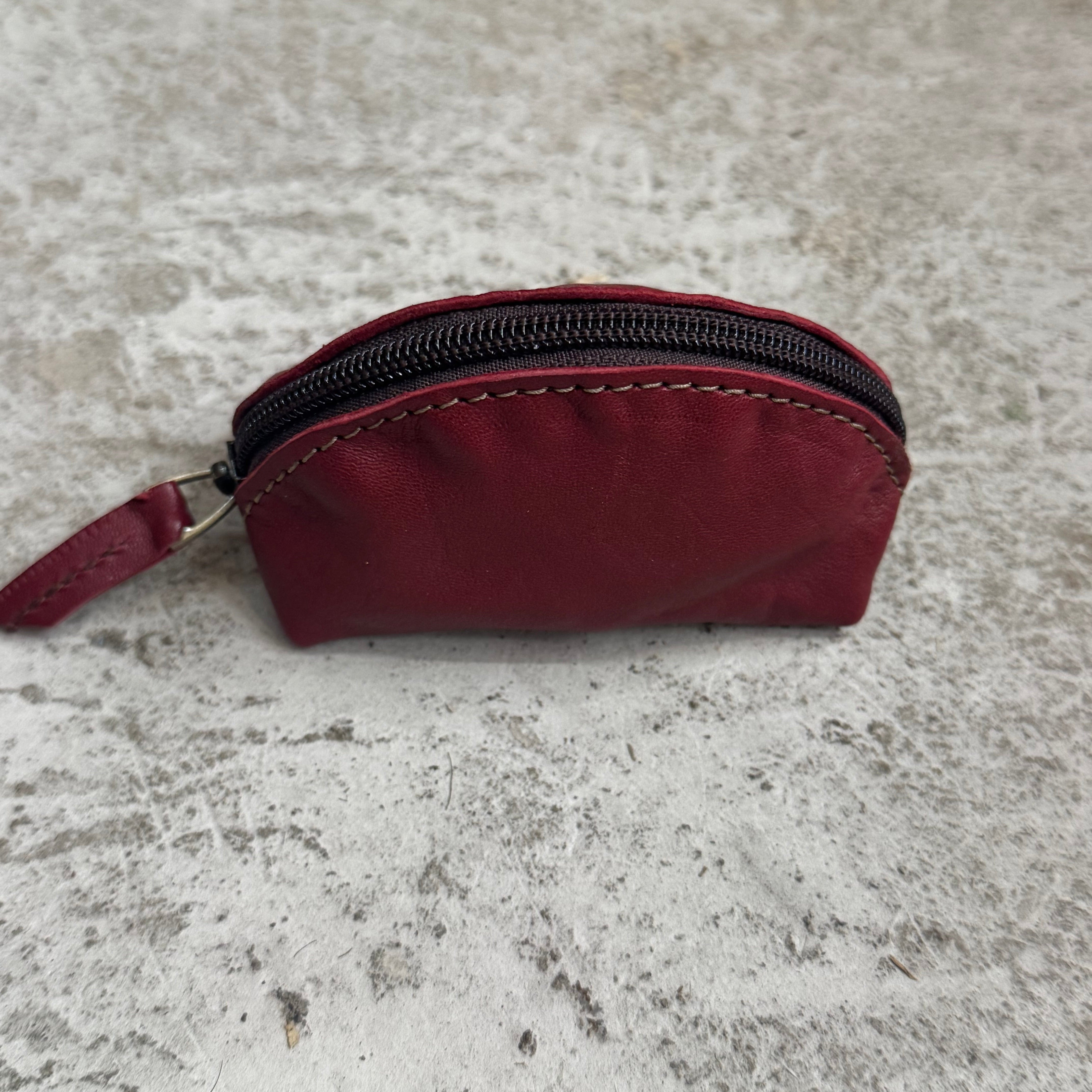 Mini Recycled Leather Zip Pouch – 7 Colours | Artisan Stories
