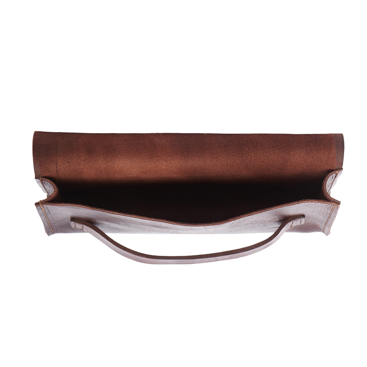 Natasha Clutch Bag - Chocolate-ISMAD LONDON