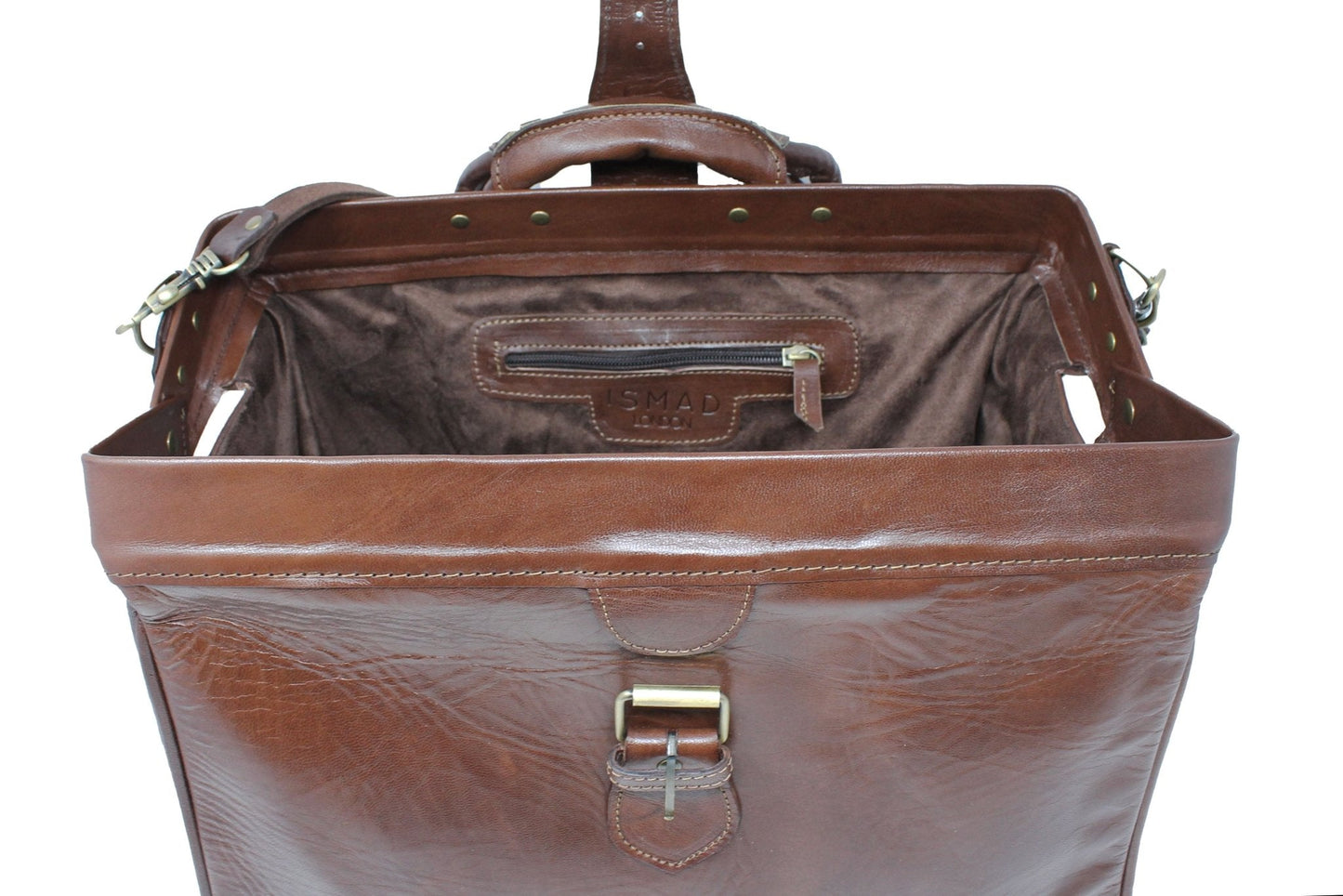 Dark brown Doctor Bag - Artisan Stories