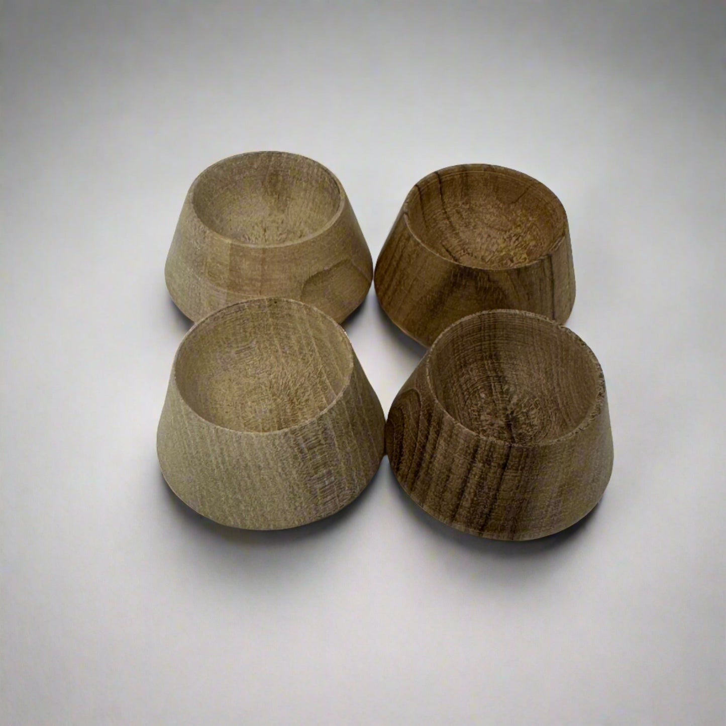Handmade Walnut Wood Egg Cup | Modern Artisan Kitchenware