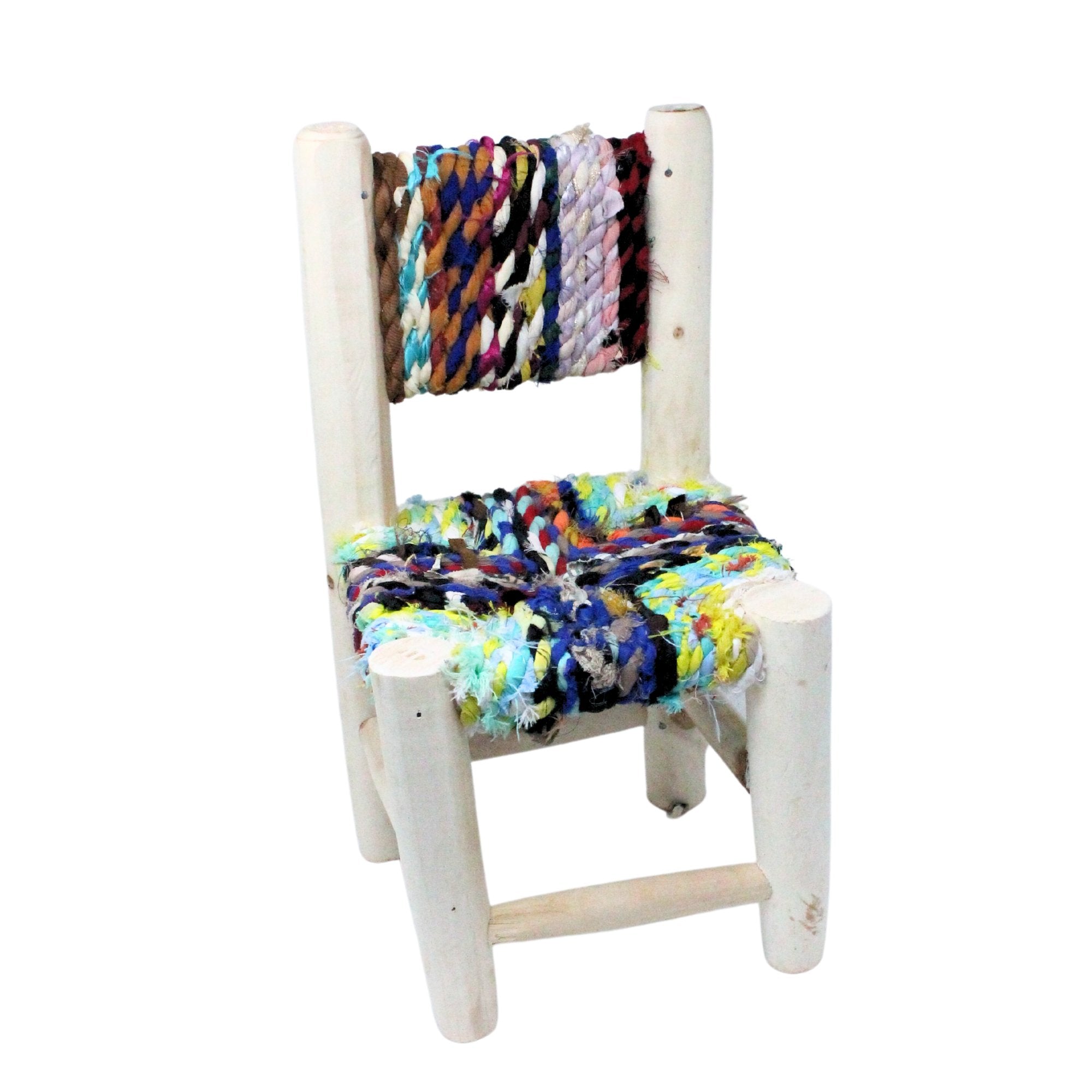 Boucherouite Children's Chair - Artisan Stories