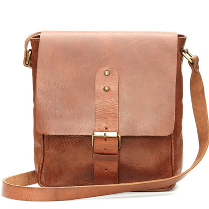 Billy Reporter Bag - Tan | ISMAD LONDON