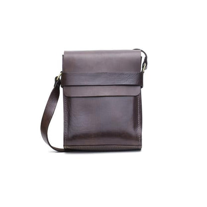 City Bag - Chocolate-ISMAD LONDON