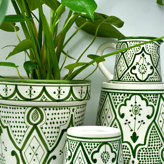 Safa Plant Pot Green