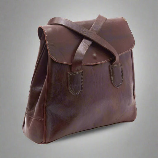 Cleo 2-in-1 Backpack - Chocolate-ISMAD LONDON