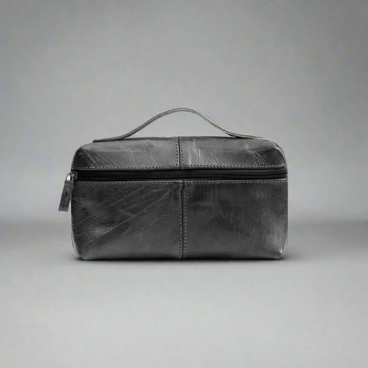 Handle wash bag - Black-ISMAD LONDON