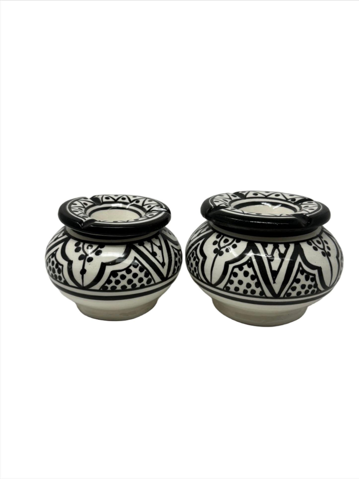 Black Safa Ceramic Ashtray