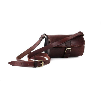 Pixie Barrel Bag - Chocolate-ISMAD LONDON