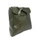 Leather Tote Backpack Cleo Army green