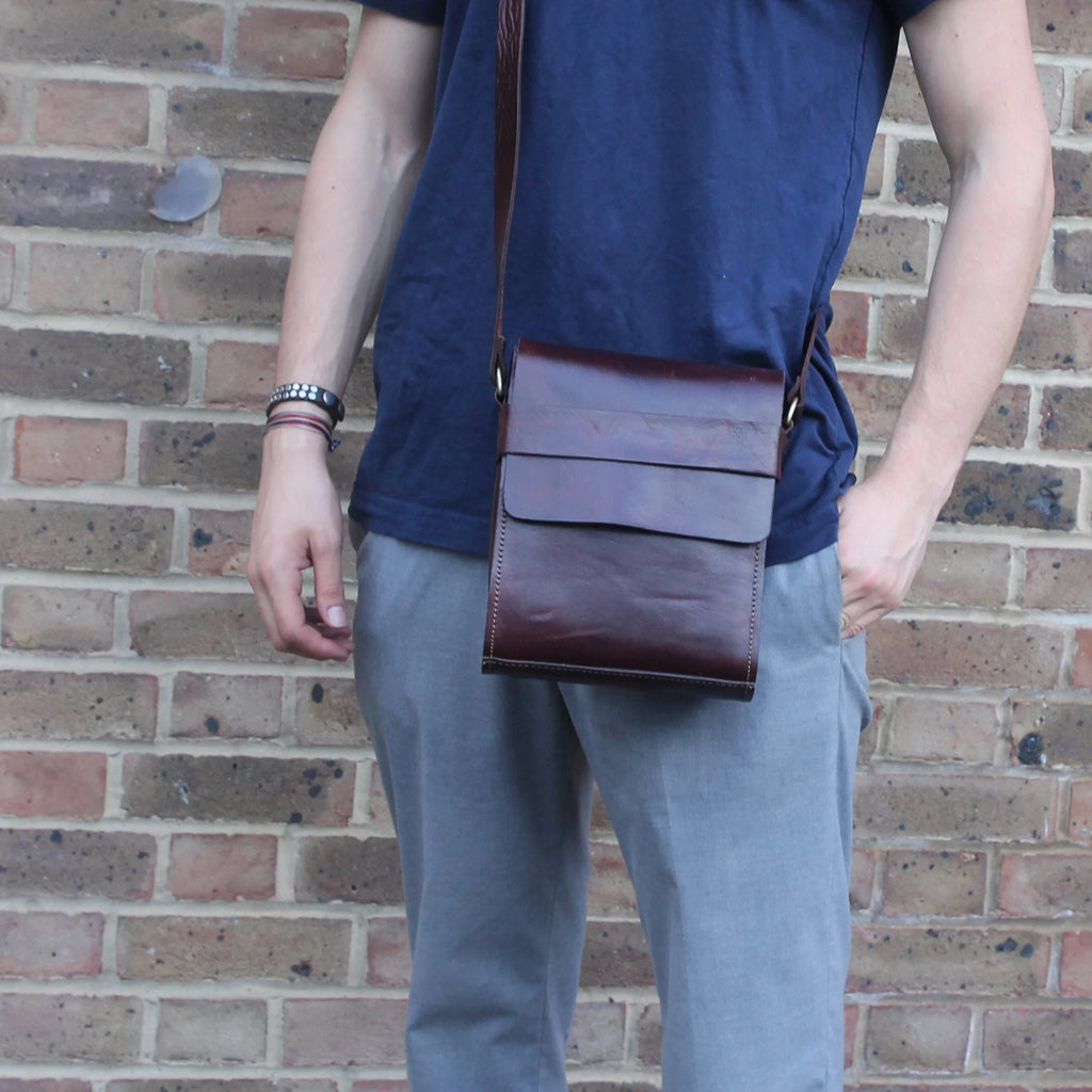 City Bag - Chocolate-ISMAD LONDON