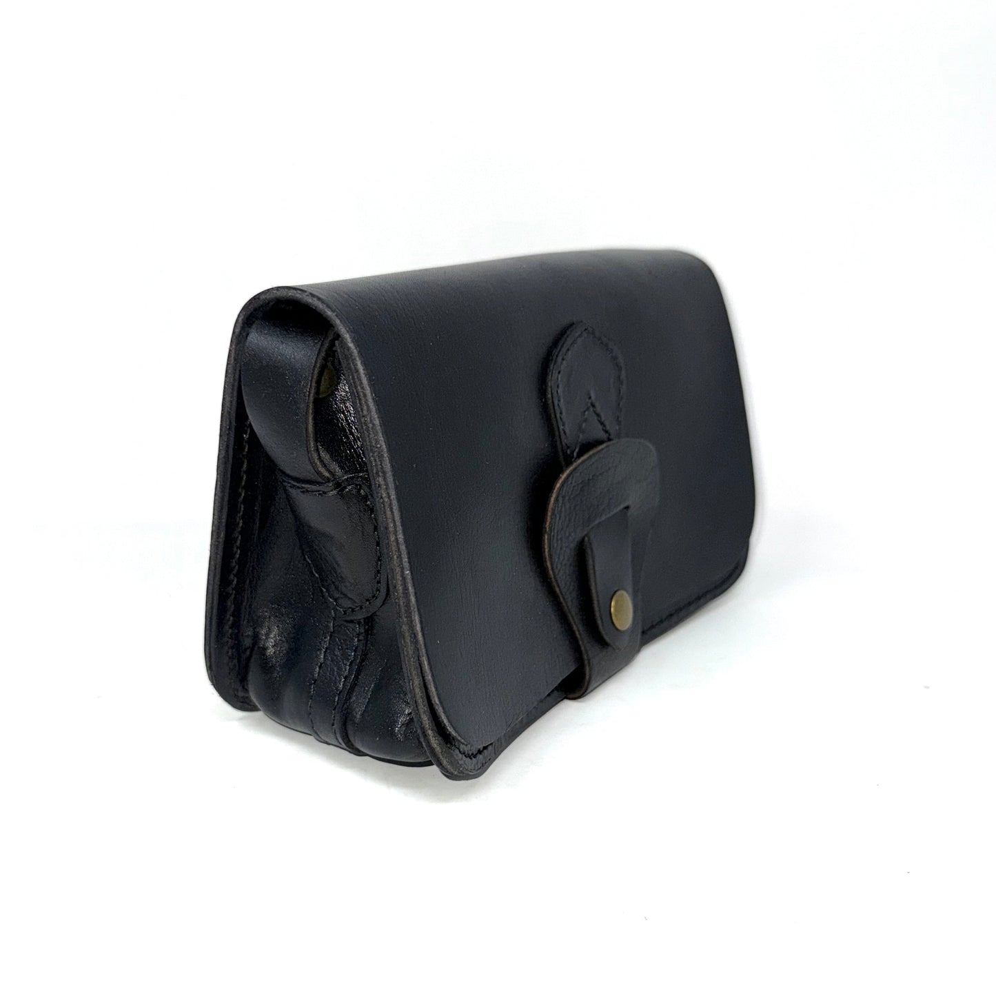 Noah Black Leather crossbody bag