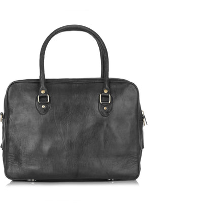 Fred Overnight Bag - Black-ISMAD LONDON