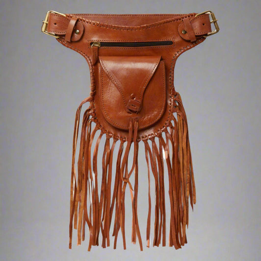 Belt Navajo Fringe Bumbag - Artisan Stories