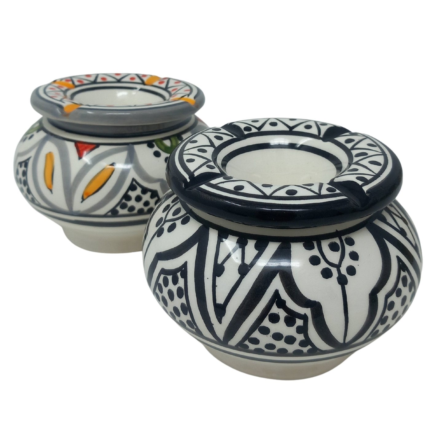 Black Safa Ceramic Ashtray - Artisan Stories