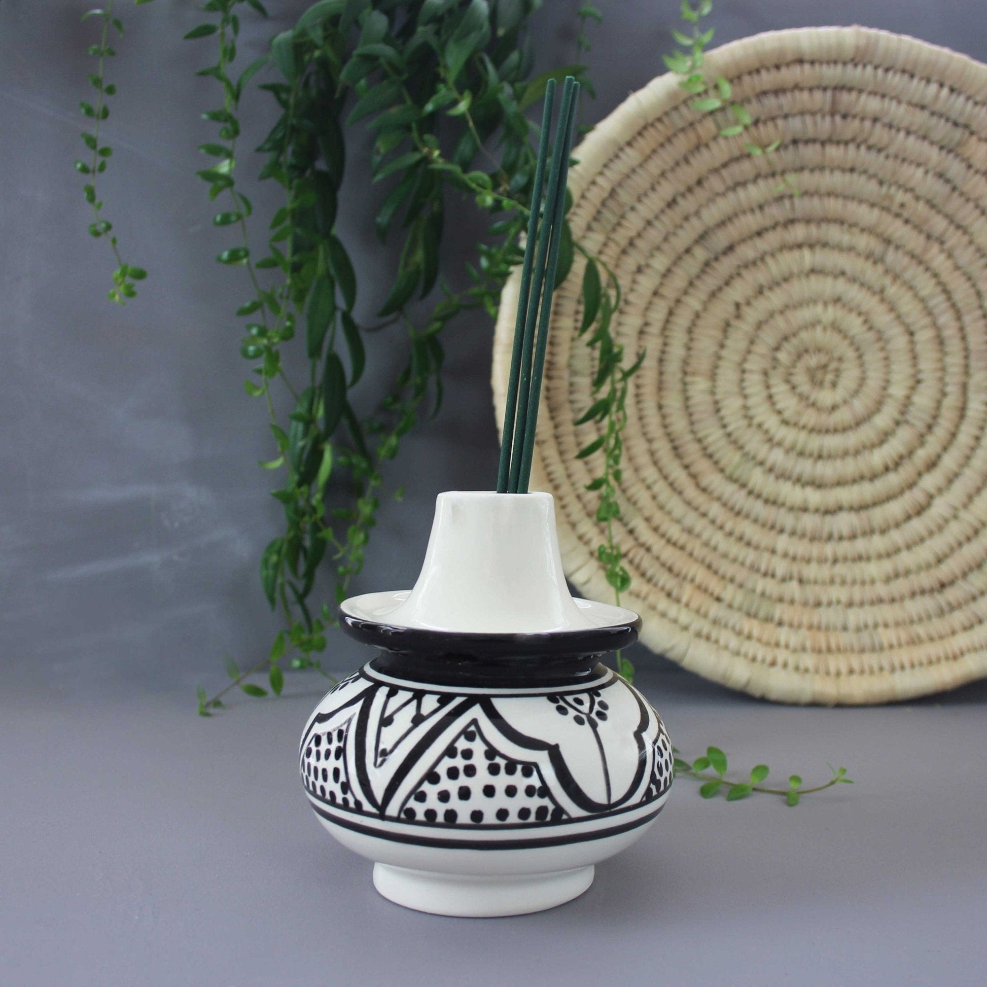 Black Safa Ceramic Ashtray - Artisan Stories