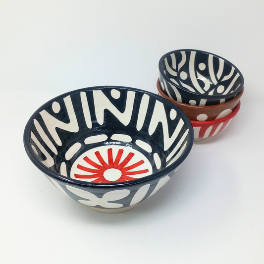 Abstract  Ceramic Bowl