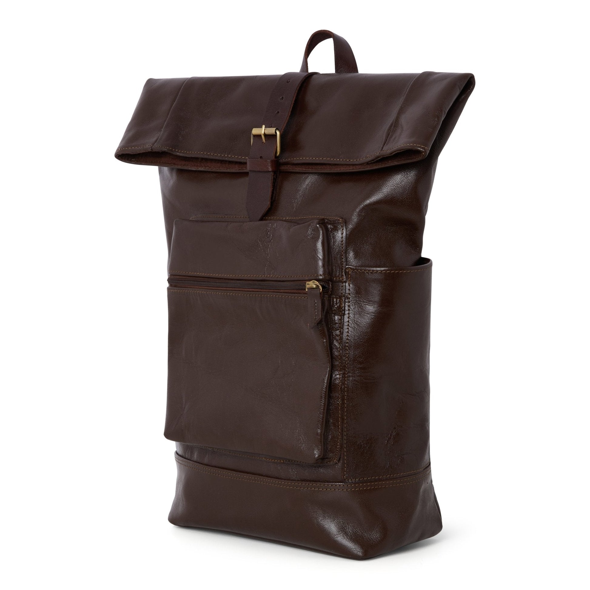 Chocolat Men Leather Backpack - Artisan Stories