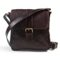 Dark Brown Jacque Leather Crossbody Bag - Artisan Stories