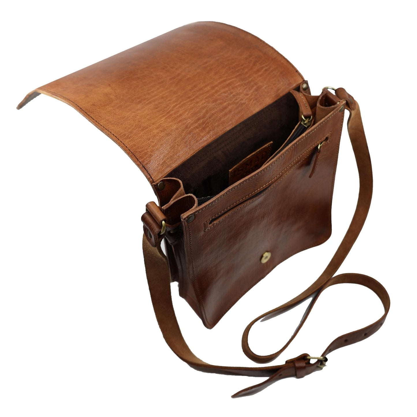 Drew Tan Crossbody Bag - Artisan Stories