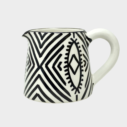 Eye design ceramic milk jug - Artisan Stories