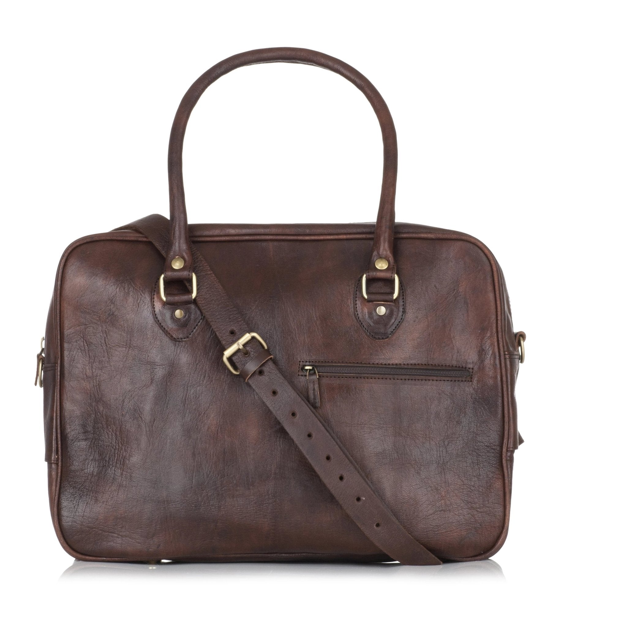 Fred Overnight Bag - Chocolate - Artisan Stories