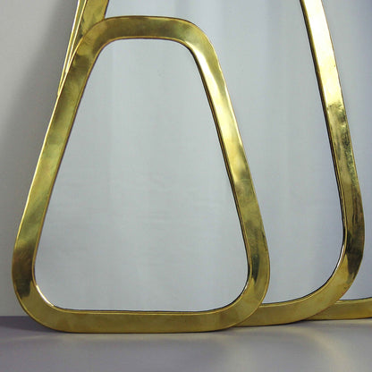 Gold Brass Marrakech Trapezoid Mirror - Artisan Stories