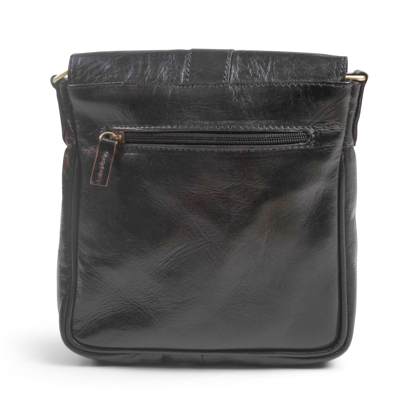 Jacque Black Leather Crossbody bag - Artisan Stories