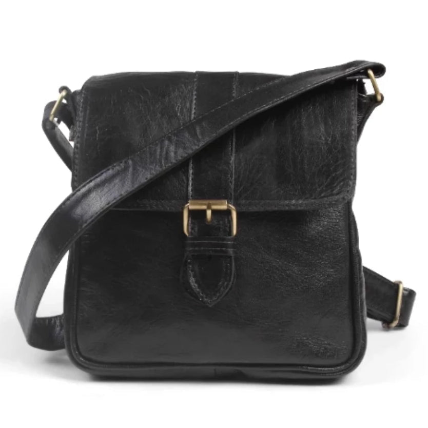 Jacque Crossbody - Black - Artisan Stories