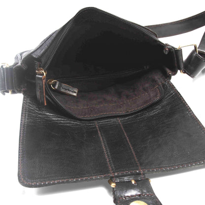 Jacque Crossbody - Black - Artisan Stories