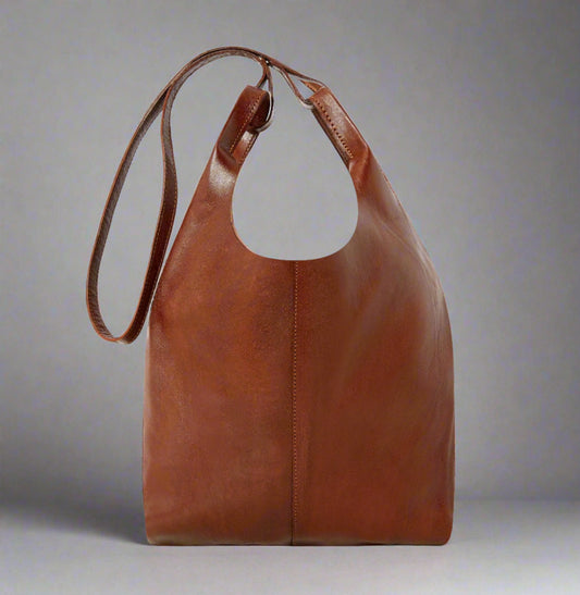 Leather Carry Tote bag - Artisan Stories