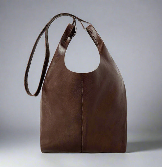 Leather Carry Tote bag - Artisan Stories