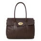 Leather Handbag Chocolate Harriet - Artisan Stories