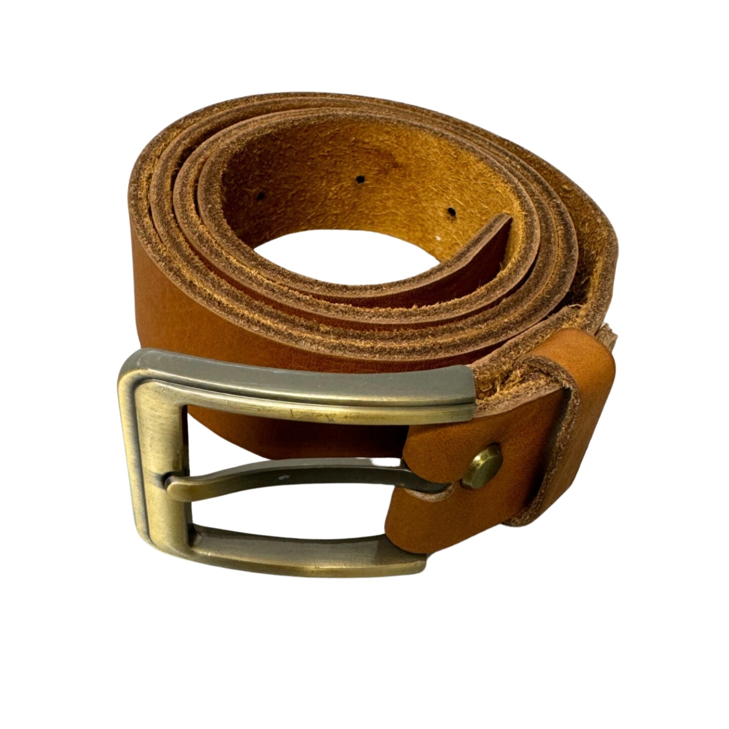 Leather jeans belt - Artisan Stories