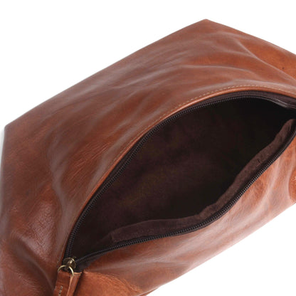 Leather Sling Bum Bag Simo Tan Brown - Artisan Stories