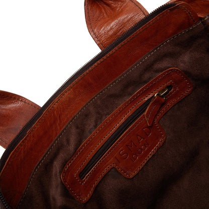 Leather Tote Tan - Artisan Stories