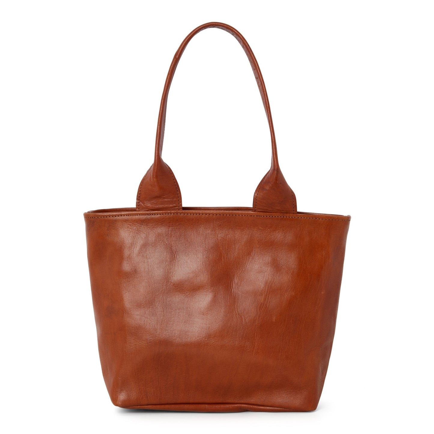 Leather Woven Tote Tan - Artisan Stories