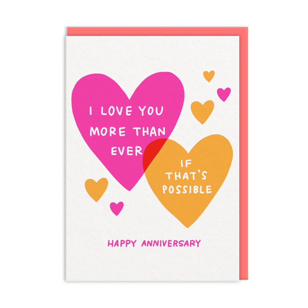 Love You More Than Ever Greeting Card - Artisan Stories