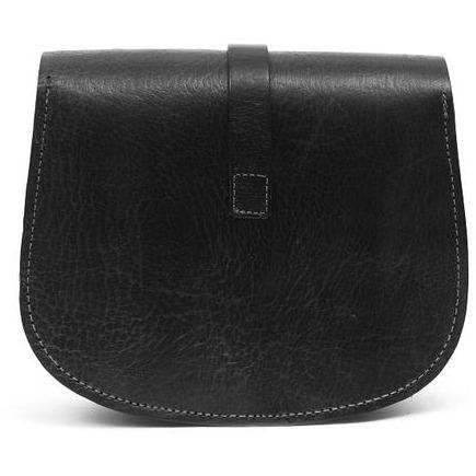 Medium Sam Loop Saddle Bag - Black - Artisan Stories