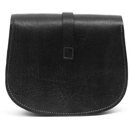 Medium Sam Loop Saddle Bag - Black - Artisan Stories