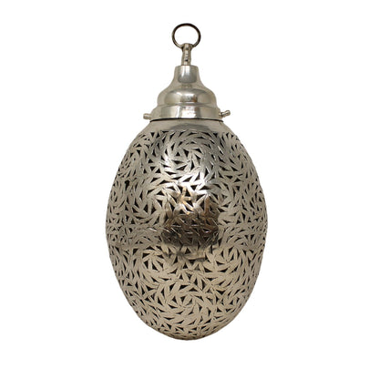 Moroccan Egg Shape Pendant Ceiling Lamp - Artisan Stories