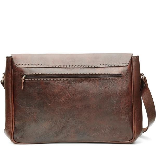 Paul Messenger Bag - Chocolate - Artisan Stories