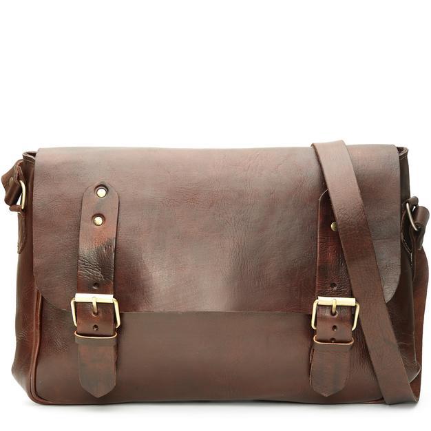 Paul Messenger Bag - Chocolate - Artisan Stories