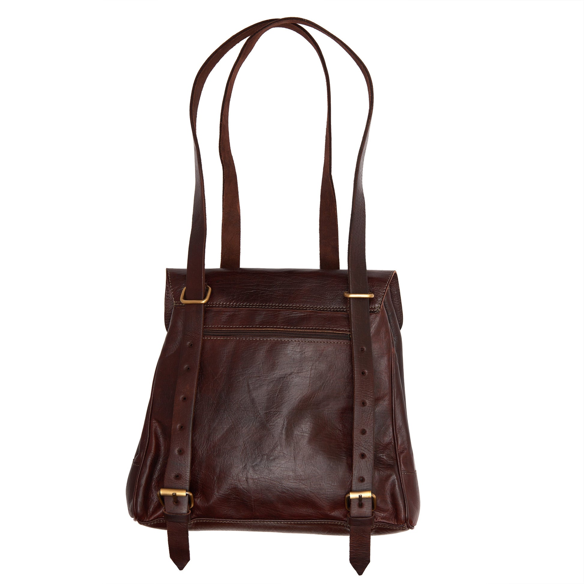 Cleo 2-in-1 Backpack - Chocolate-ISMAD LONDON