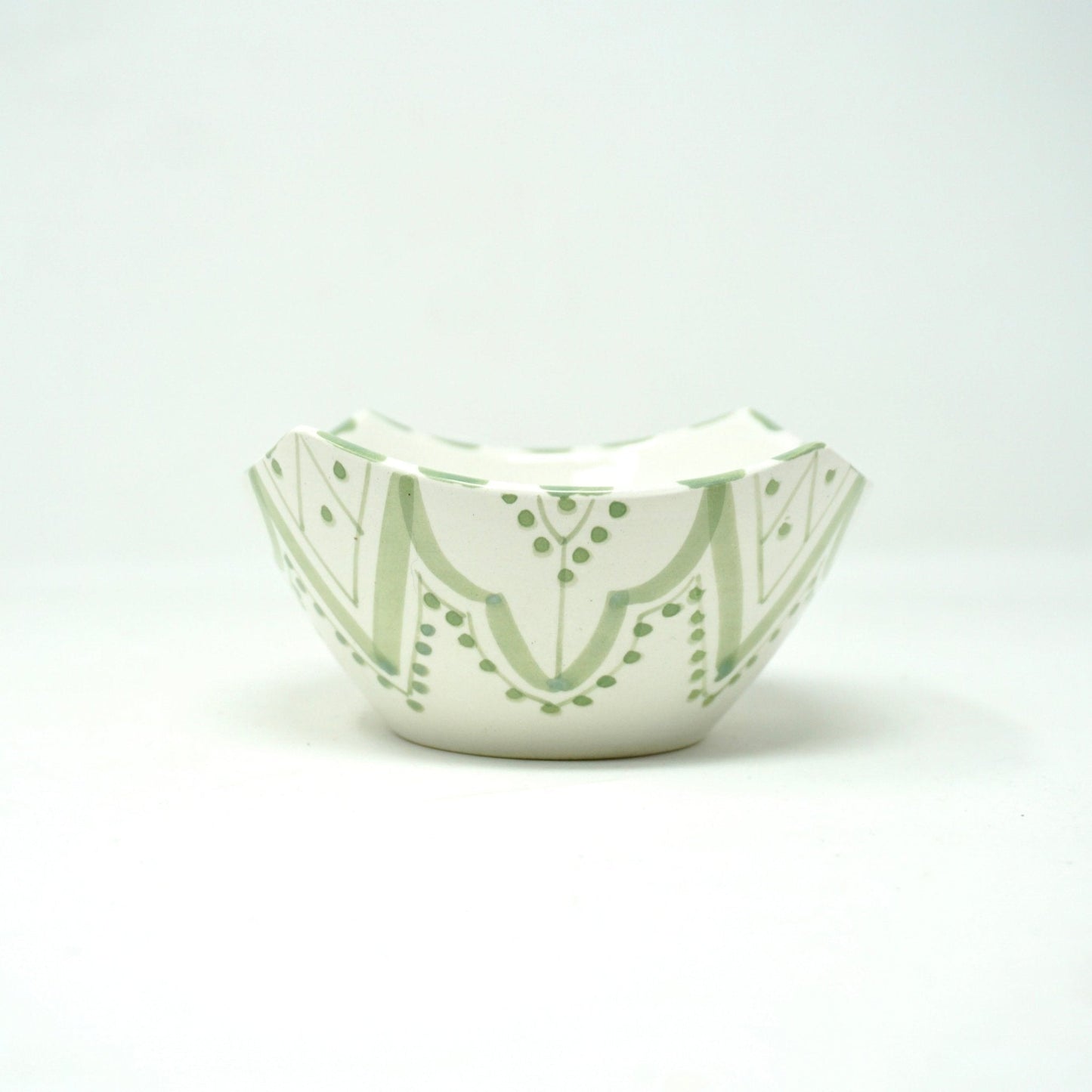 Safa hexagonal ceramic breakfast bowl - Artisan Stories