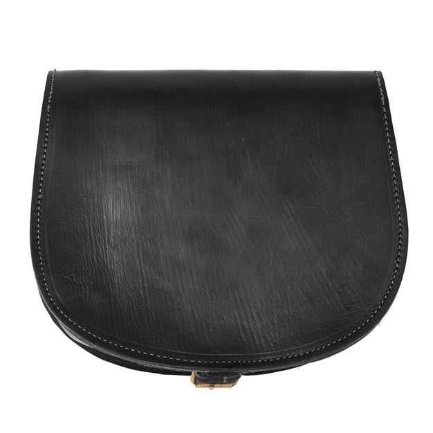 SALE Medium Sam Saddle Bag - Black - Artisan Stories