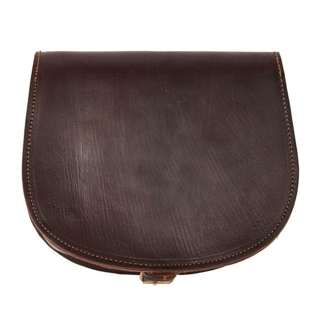 SALE Medium Sam Saddle Bag - Chocolate - Artisan Stories