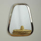 Silver Brass Marrakech Trapezoid Mirror - Artisan Stories