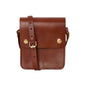 Small Leather Crossbody Pop Bag Tan - Artisan Stories